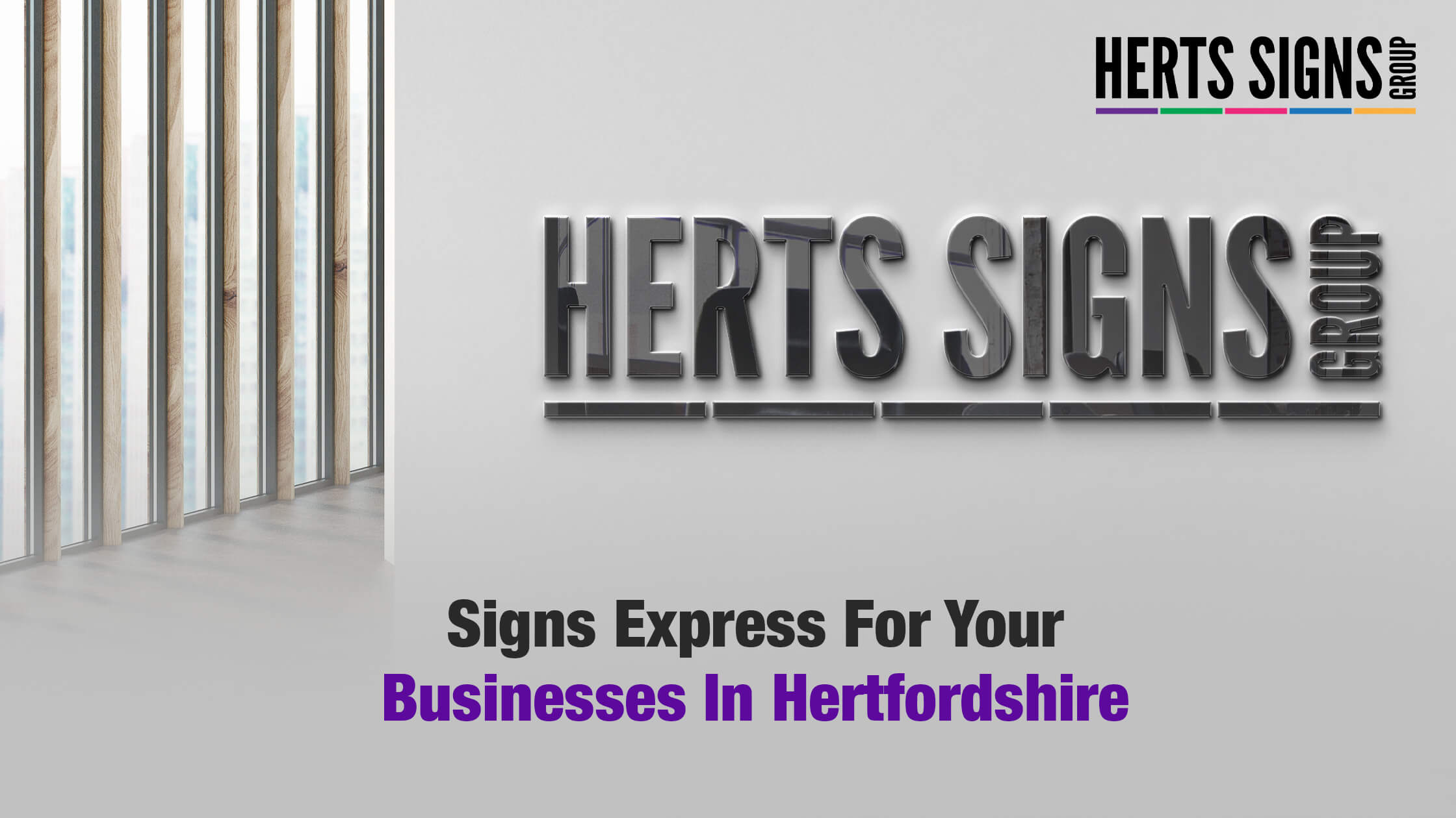 Signs Express For Your Businesses In Hertfordshire